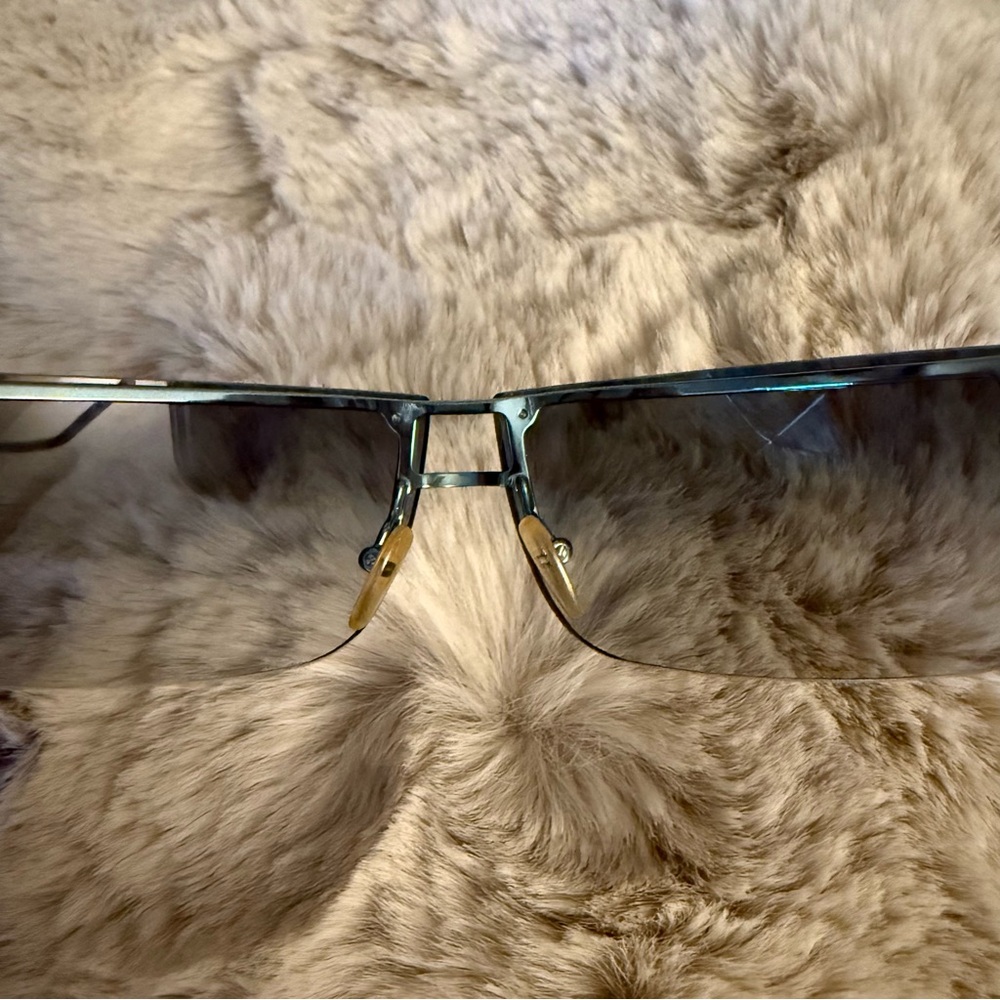 GUCCI | Vintage 90’s Sunglasses Black Teal in Amazing Condition with case - Picture 6 of 10